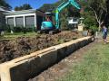 Pacific Hwy Jewells: Excavations, Sandstone Block Walls, Crushed Granite Firepit Area, Drainage Work