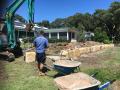 Pacific Hwy Jewells: Excavations, Sandstone Block Walls, Crushed Granite Firepit Area, Drainage Work