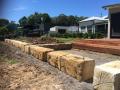 Pacific Hwy Jewells: Excavations, Sandstone Block Walls, Crushed Granite Firepit Area, Drainage Work