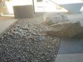 Holy Family School Merewether River Stone Garden / Sandstone Edging And Garden / Crushed Granite Bike Rack Area